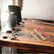 Hair Perm Curlers Cylindrical Shape Salon Shop PP Material Hair Curling 24Pcs