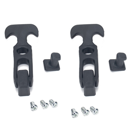 2PCS Rubber Flexible T-Handle Hasp Draw Latch For Tool Box Cooler Golf Cart 1