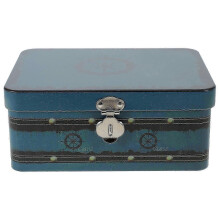2026 Multi Tinplate Storage Box with Lock for Jewelry Storage Container