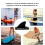 4'' Inflatable Paddle Board Fin With Base Surf Water Wave Fin Stablizer ide Fin 5