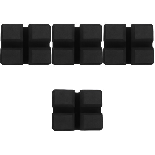 4Pièces Assist Noir Compact Accessoire Fitness 2