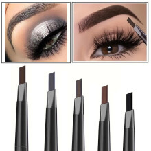 (Matches the image) Double Head Eyebrow Pencil Durable Waterproof Long Lasting Eyebrow Makeup Pen Eyebrow Enhancer Cosmetic