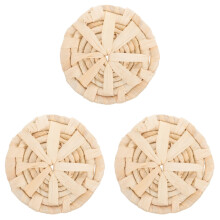 3Stk Parakeet Spielzeug Aus Maisblatt Beige Für Käfigdeko Und Training