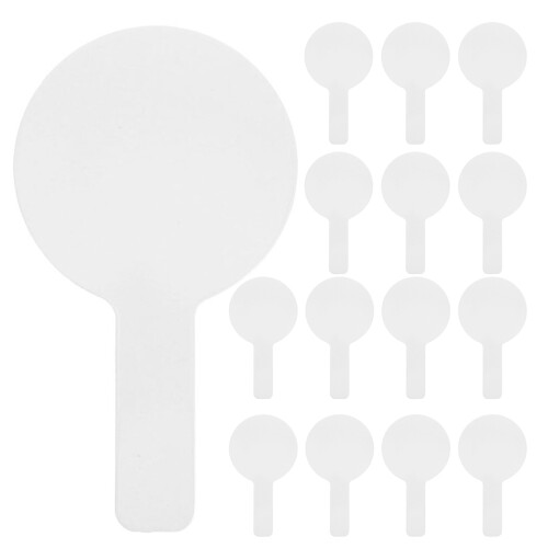 15Stk Doppelseitige -Wischtafeln Weiß, Ideal Für