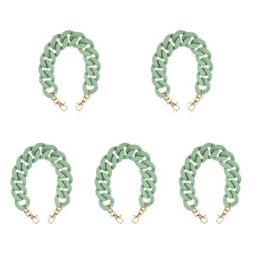5Stk Resin Handtaschenkette, Strap Verlängerung Und