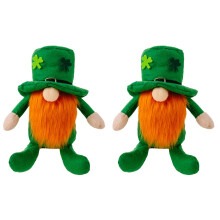2Stk Plüsch Figur Grün, St Patrick's Tag Für Zuhause
