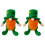 2Stk Plüsch Figur Grün, St Patrick's Tag Für Zuhause 1