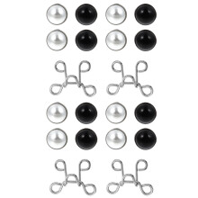 3Sets Vielseitige Taillenverschlüsse Jeansknöpfe Abnehmbar Bunt