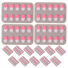 15Stk Kinder Arztrollenspiel Set Rosa Realistische Plastikpillen