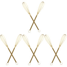 8Stk Küchenquirl Ergonomisch Golden Für Und Backen