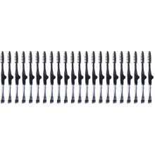 20Stk Professionelle Makeup Bürste Schwarz Für Perfekte Augenbrauen
