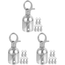18Stk Eleganter Seilstopper Mit Haken Aus Zinklegierung