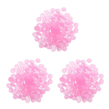 1200Stk Violette Leuchtsteine Resin Für Aquarium Und Terrasse