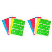 20St A4 Kabelstickers Set Multi-Kleur Voor Gebruikt, Duurzaam