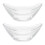 6Stk Leichte Sauce Schalen Transparent Ingot Form Dips 1