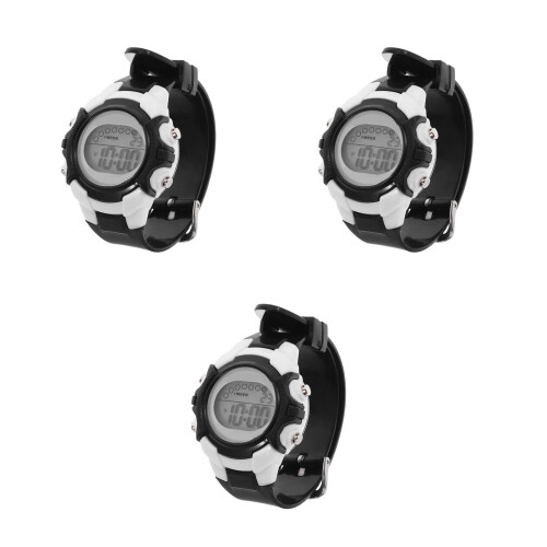 3Stk Kinder Armbanduhr Elektronisch Strap