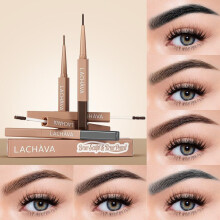 (Matches the image) Dual-ended Eyebrow Pencil Eyebrow Dye Paste Shape Eyebrow Tinting Pencil Color Makeup Eyebrow Tinting Liquid Eyebrow Paste