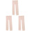 3Stk Leggings Beige Hochwertig Elastisch Für Winter 1
