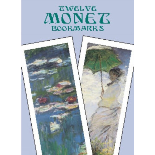 Twelve Monet Bookmarks by Claude Monet Paperback Book