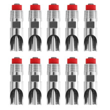 10 Roestvrijstalen Varkensnippel Waterdispenser, Automatisch Watermondstuk, Drinknippel