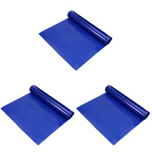3Stk Heißprägedruck Film Blau PVC Für DIY Textilgestaltung
