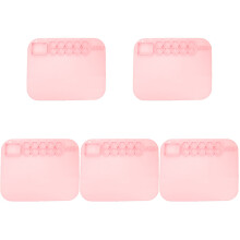 5Stk Rosa Silikon Matte Für Basteln, Und DIY Resin Casting