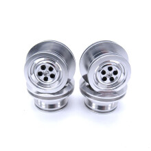 4 Stuks Rc Auto Metalen Wielnaaf Wielen Velg voor 1/12 Mn D90 D91 D96 D99S Model Auto Vervangende Onderdelen Accessoires