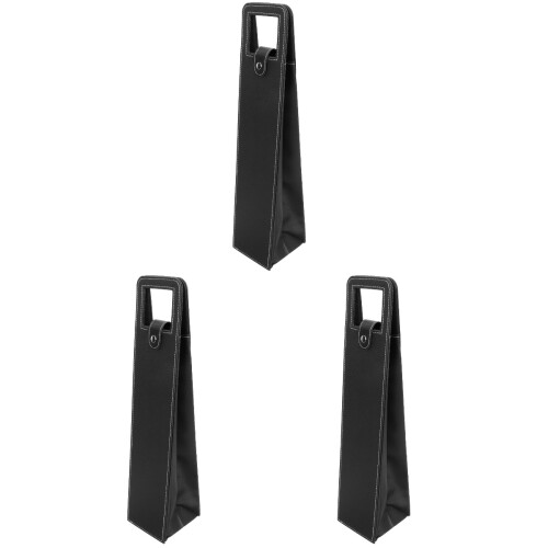 3Stk Leder Weinflaschenträger , Und Wiederverwendbar