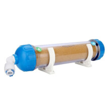Vervangend Waterfilter Hervulbare T33-Behuizing DIY Waterfilter Vullen met Ionenuitwisselingshars Transparante Omgekeerde Osmose