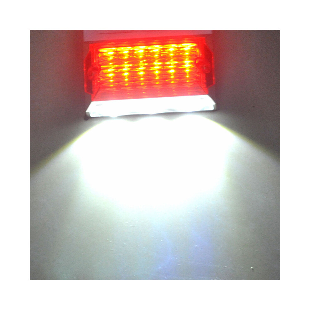 () 2Pcs Car Led Clearance Side Marker Lamp For Automobile Truck Trailer Caravan 24V Red/Light 110691635679