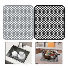 Sink Protectors compatible Kitchen Bottom,Silicone Sink Mat,Heat Resistant Non-Slip Dishwasher Suitable.Kitchen Accessories A