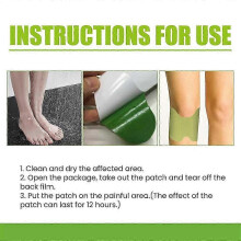 24PCS Knee Pain Relief Patches, Knee Heat Patches,knee Cervical Plaster Warming Herbal Plaster Wormwood Heat Patches Relief Of Back, Neck, Shoulder Pa