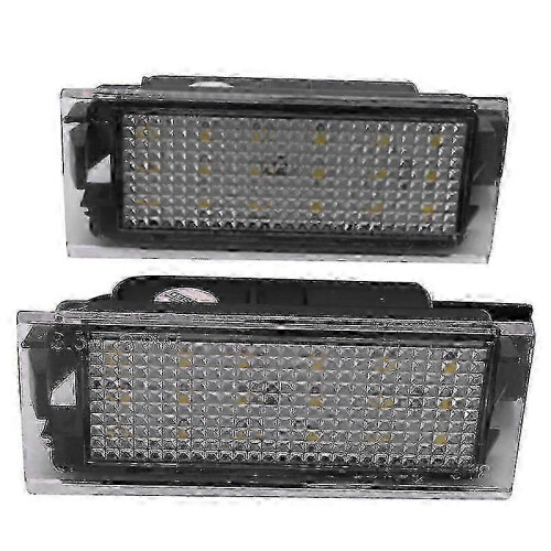 LED light for Renault Megane 2 license plate 2pcs