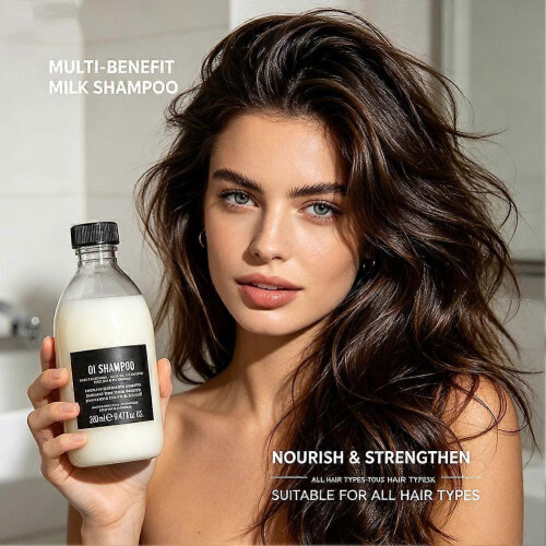 OI Shampoo 280ml - Roucou Oil, Shine & Softness, Moisturizing 2