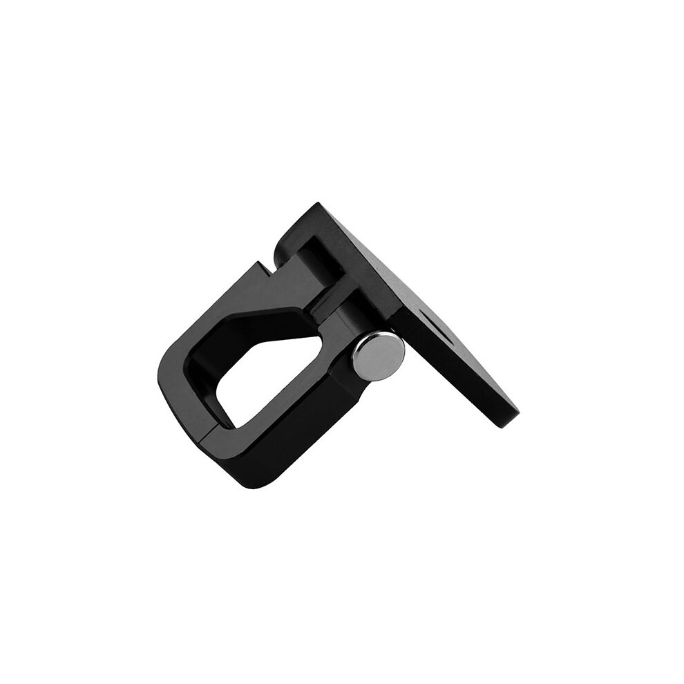 (Black) Universal Motorcycle Square Hook Cnc Aluminum Helmet Hanger Modified Accessories 110691637093