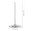 Restaurant Memo Clip Paper Receipt Holder Spike for Kitchen Silver 1