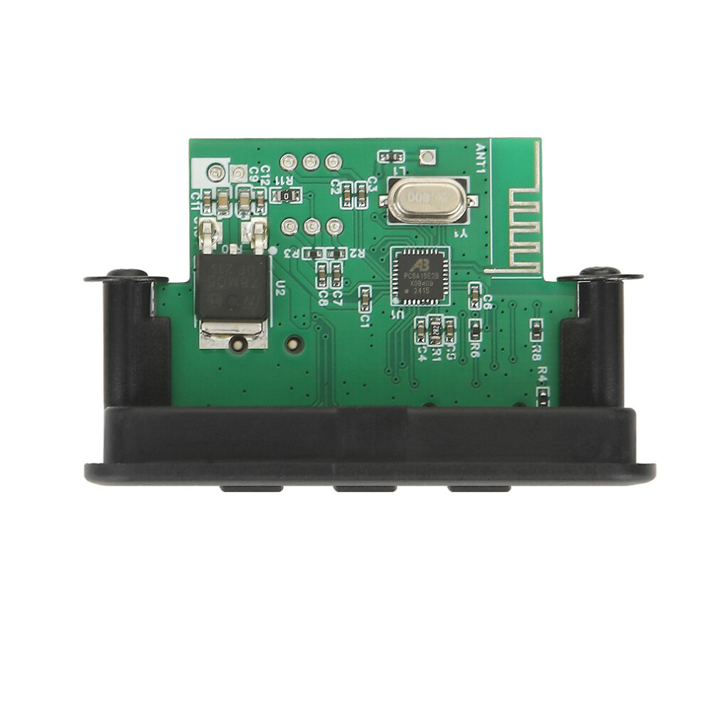 (Black) Car Bluetooth Audio Receiver Decoder Board Lossless Wav/Wma/Mp3 Module Player Black 110691638069