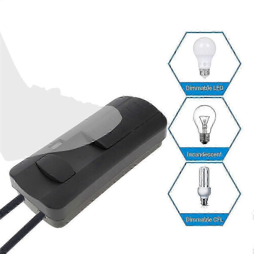 2026 Hot!! 220V Foot Dimmer Switch Foot Operated LED Dimmer Switch Full Range Inline Slide Control Switch for