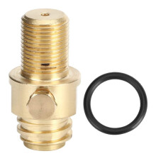 Soda Cilinder Klep CO2 Navul Adapter Converter M18X1.5, Soda Flessen Cilinder Navul Adapter voor Tanks