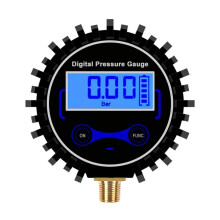 0-200PSI LCD Digitale Bandenspanningsmeter Auto Auto Motorfiets Bandenspanning PSI Meter 1/8inch Zonder LED