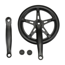 46T Racefiets Crank Set Single Speed 170Mm Fiets Crankstel Holle Tandplaat Bike Crank Set Tandwiel Fiets Accessoires