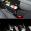 (Brown) Car PU Leather Central Console Armrest Box Wireless Charging Holder Storage Case 5