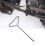 T-Handle Exhaust Stand Spring Hook Puller Iron Tools Motorcycle Kart Bike ATV 2