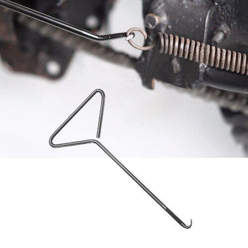 T-Handle Exhaust Stand Spring Hook Puller Iron Tools Motorcycle Kart Bike ATV 1