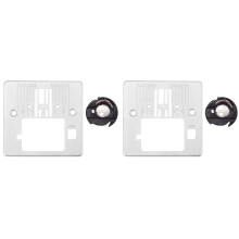 2X Home Sewing Machine Accessories Needle Throat Plate Q60D and Bobbin CaseTool Kit for Singer 4423 4432 5511