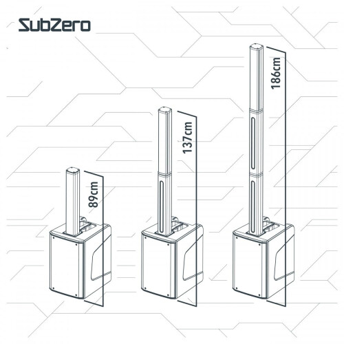 SubZero L48 Bluetooth Column DSP PA System 2