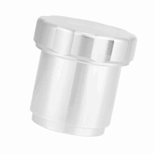 Aluminum Fuel Tank Filler Neck 1.5" OD Weld On with Cap