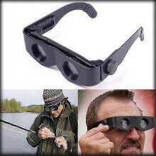 Portable Glasses Style Telescope Magnifier Binoculars For Fishing Hiking Concert Shytmv