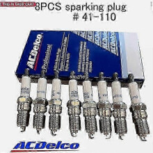 8PCS 41-110 Iridium Spark Plugs 12621258 For Chevy GMC 4.8L 5.3L 6.0L