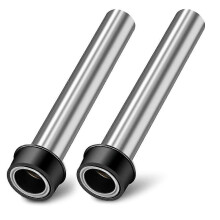 2 Pcs Bar Sink Overflow Pipe 7.48 Inches Sink Strainer Pipe Sink Drain Tube for Holes Pipe Stopper Bathroom Pipes